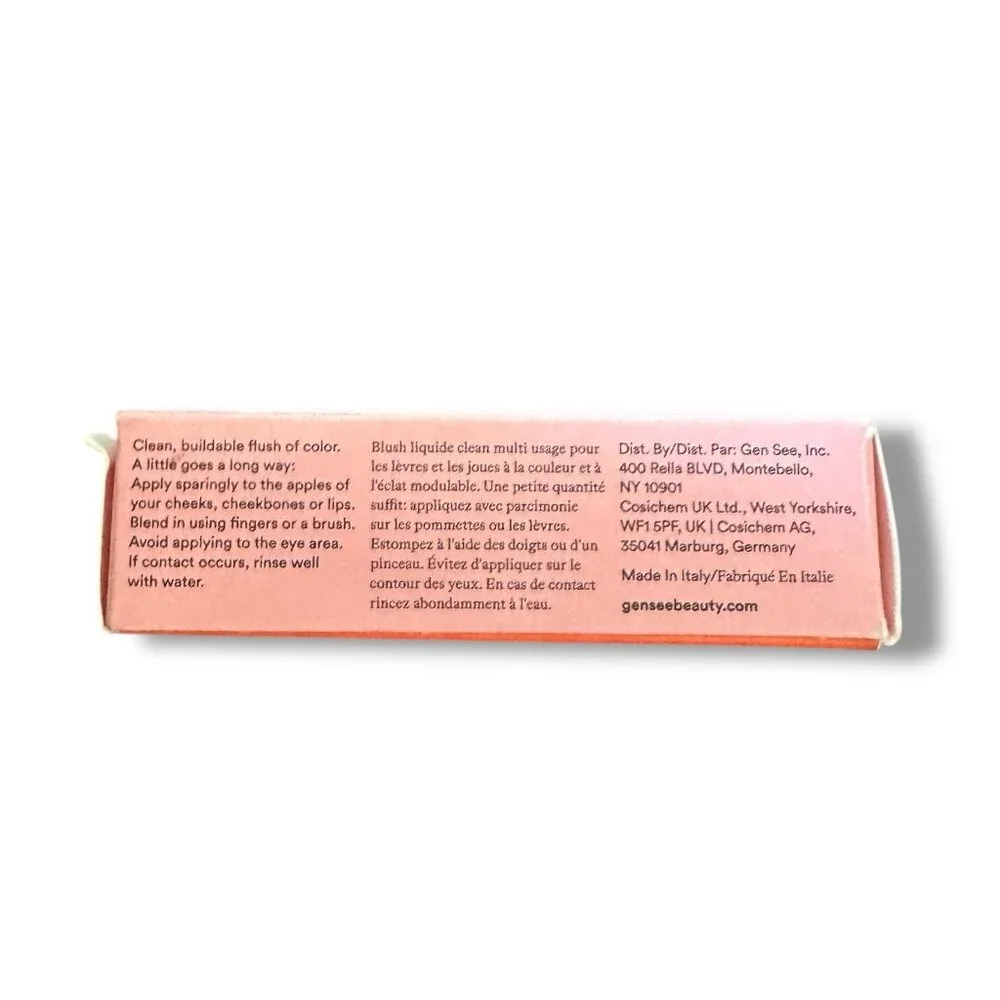 Gen‎ See Clean Sheen Apricot Cheek And Lip Color